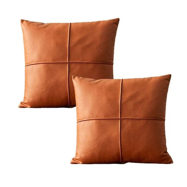 Cross Shape Throw Pillow Covers – 2-Pack Decorative Cushion Covers for Sofa
