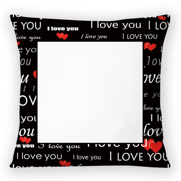 Letters Quote Words I Love You Throw Pillow Cases Cushion Covers Home Sofa Decro