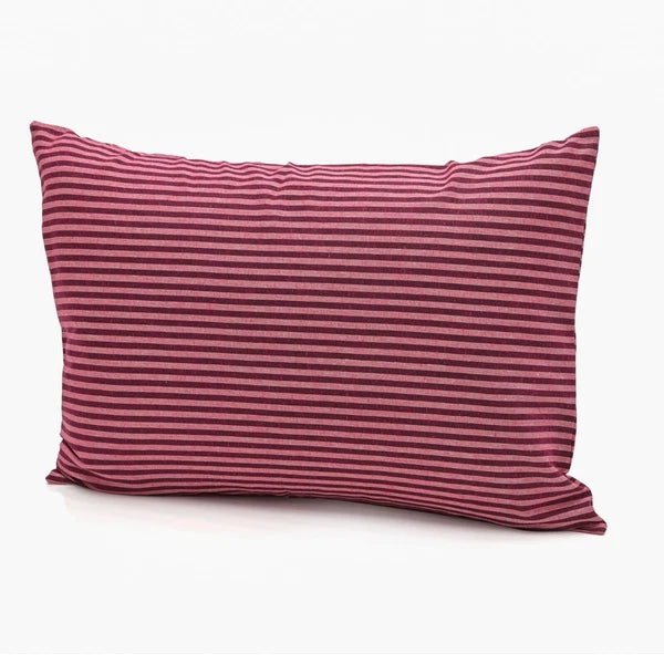 Cotton Pillow Case Cover Home Sofa Bad Decor Striped Throw Cushion Cover-18x28