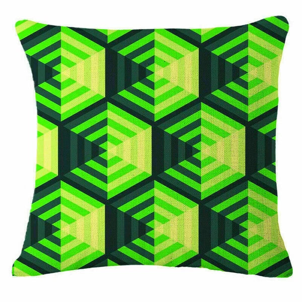Decor Cushion Throw Pillow Sofa Home Cotton Cover Animals  Case Geometric