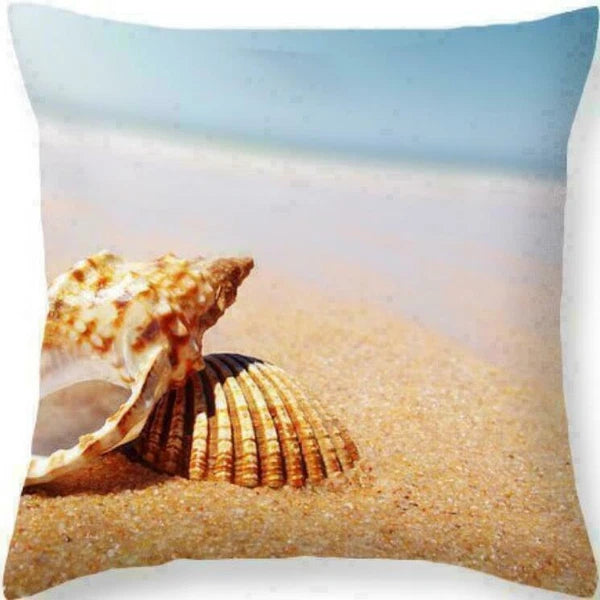 Decor Cushion Seaside Sofa Cover Cover Scenery Beautiful Pillow Pillow Home Case