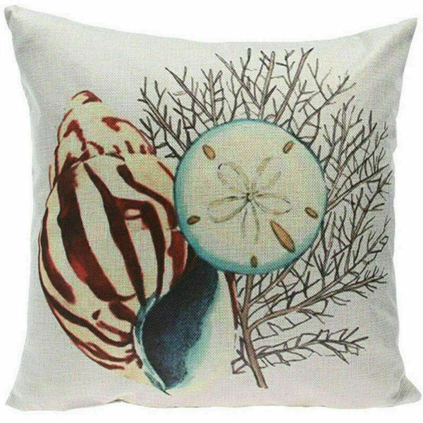 Covers Cushion pillowcases Sofa Animal Ocean Cotton Sea Beach pillow Style