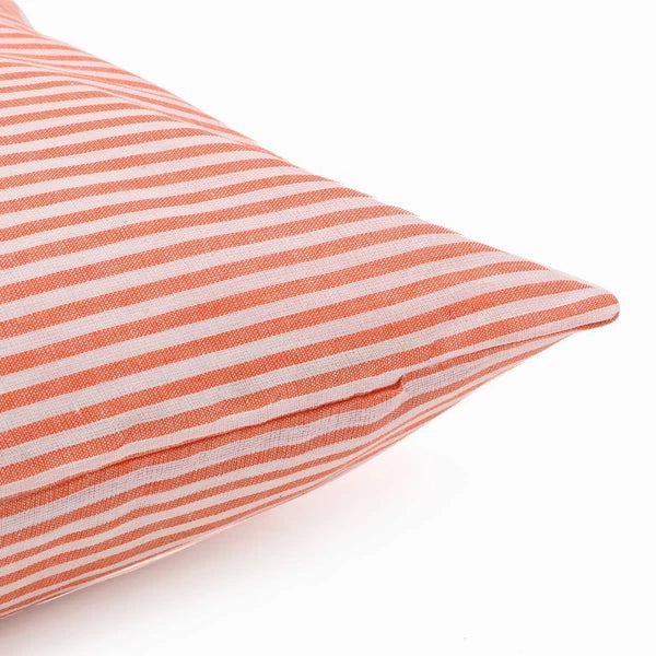 Cotton Pillow Case Cover Home Sofa Bad Decor Striped Throw Cushion Cover-18x28