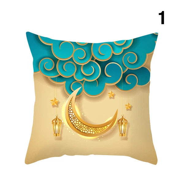 2X Cushion Cover Pillow Case Sofa Ramadan Bedroom Home Decorative Pillowcase