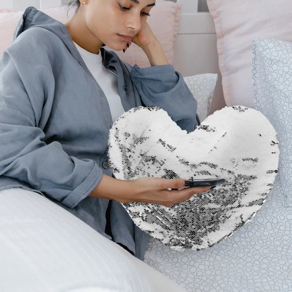 Heart-shaped Pillowcase Bed Decor Pillows Hearts Cover Sofa Covers