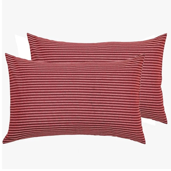 Cotton Throw Pillow Cover Striped Cushion Case Covers Home Sofa Decor 18 x 28"