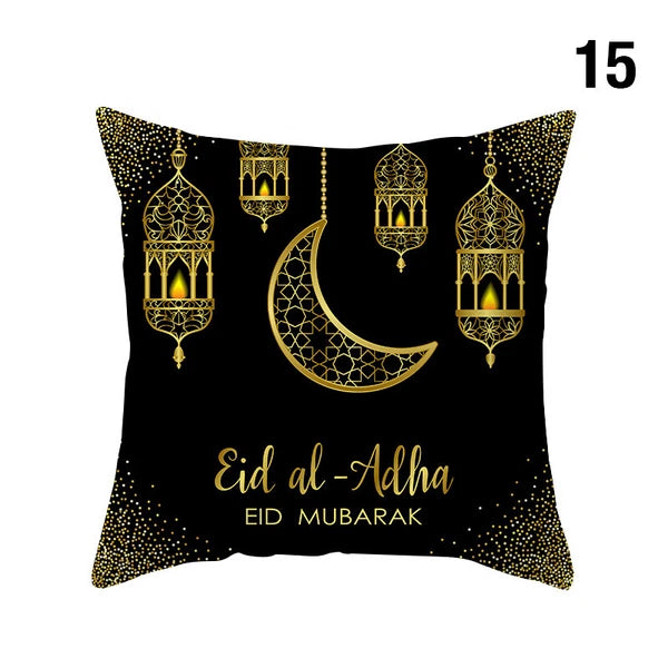 2X Cushion Cover Pillow Case Sofa Ramadan Bedroom Home Decorative Pillowcase