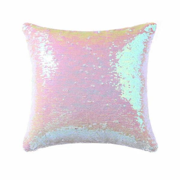 50Pcs Sublimation Blank Reversible Sequin Pillow Case Throw Cushion Cover 16x16"