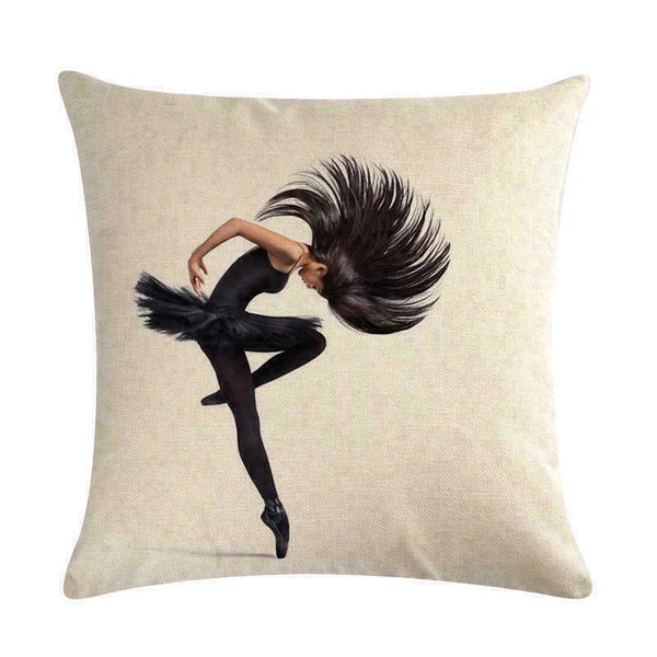 Decor Cushion Sofa Pillow Cover Cover Case Home Girl 18"*18" Pillow Dance