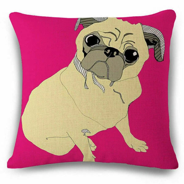 18inch Animal Pattern Pillow Case Sofa Waist Cushion Cover Home Decor