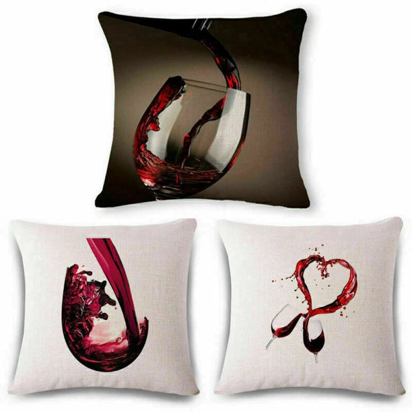 Decor Cushion Home Creative Cover Sofa 18" wine Case Throw