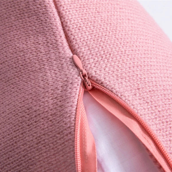 Sofa Bed Knitted Pillowcase Square Tassel Throw Waist Cushion Covers Chair Decor