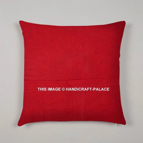 Indian Peacock Mandala Cushion Cover Square Floor Pillow Large Sofa Bed Decor