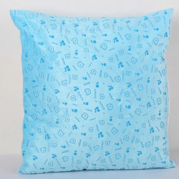 10Pcs Heart Shape Sublimation Blank Pillow Case Home Sofa Car Decor DIY Printed