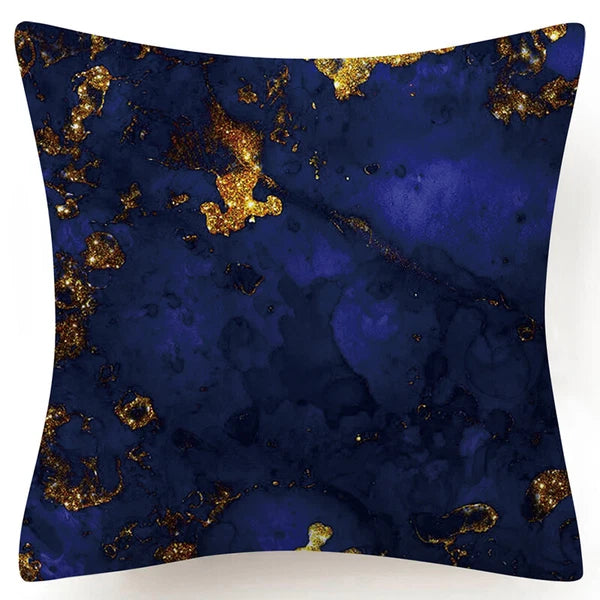 Marble Print Throw PILLOW COVER Decorative 2-Sided Sofa Bed Cushion Case 18x18"