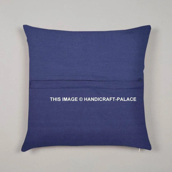 Indian Peacock Mandala Cushion Cover Square Floor Pillow Large Sofa Bed Decor