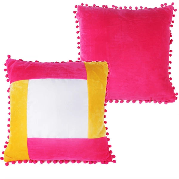 1 x Sublimation Blank Cushion Cover Pillow Case DIY Printed Home Sofa Car Decor