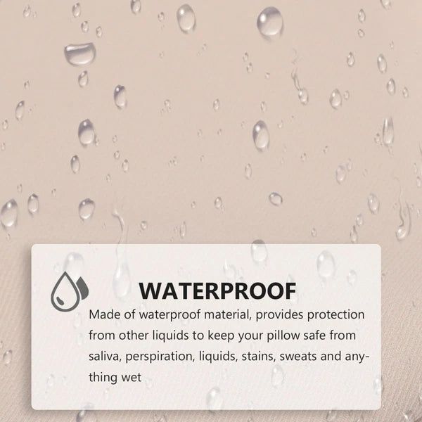 2 Pcs Waterproof Throw Pillowcase Sofa Cushion Covers Outdoor Car