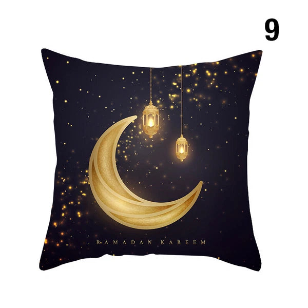 2X Cushion Cover Pillow Case Sofa Ramadan Bedroom Home Decorative Pillowcase