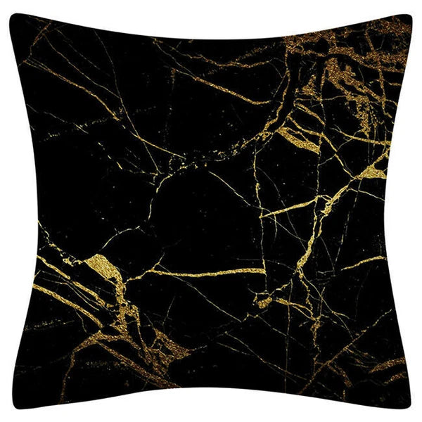 Marble Print Throw PILLOW COVER Decorative 2-Sided Sofa Bed Cushion Case 18x18"