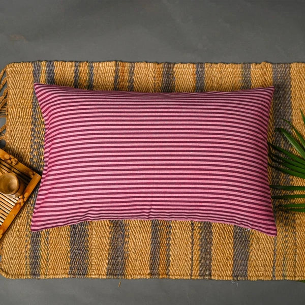 Cotton Throw Pillow Cover Striped Cushion Case Covers Home Sofa Decor 18 x 28"