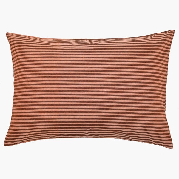 Cotton Pillow Case Cover Home Sofa Bad Decor Striped Throw Cushion Cover-18x28