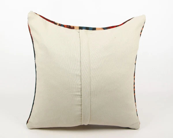 Handwoven Ethnic Cushion Case Throw Pillow Cover Kilim Turkish Pattern Cushion
