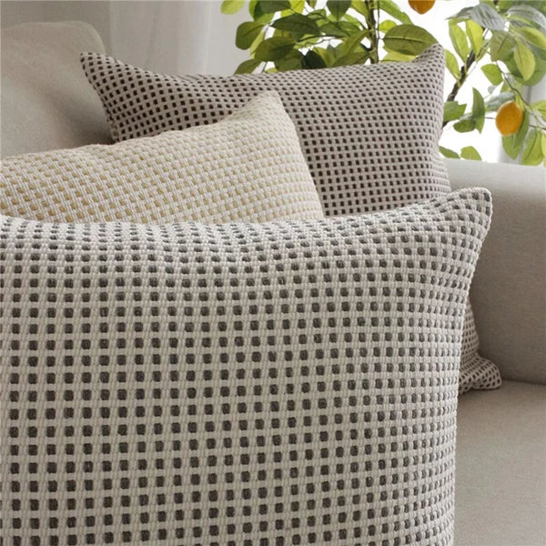 18"x18" Cotton Fabric Throw Pillow Covers Sofa Bed Cushion Cover Case Decorative