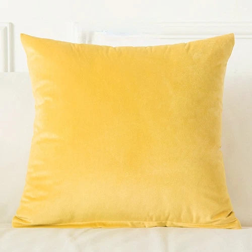 40*40cm Pillowcase Velvet Pillow Cover Soft Square Cushion Case Sofa Sleeper Hot