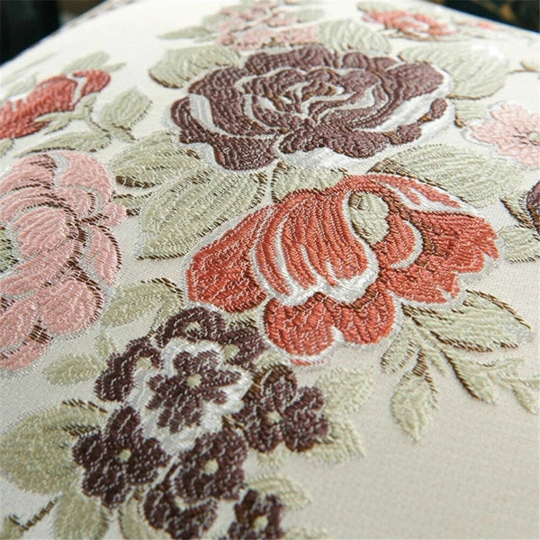 Luxury European Jacquard Throw Pillow Cover Sofa Bed Cushion Case Home Decor