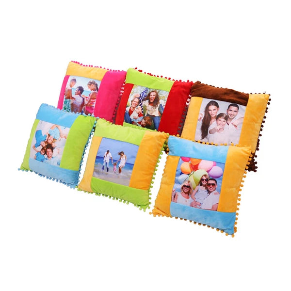 Sublimation Blank Cushion Cover Pillow Case DIY Printed Home Sofa Car Art Decor