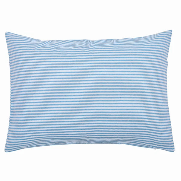 Cotton Pillow Case Cover Home Sofa Bad Decor Striped Throw Cushion Cover-18x28