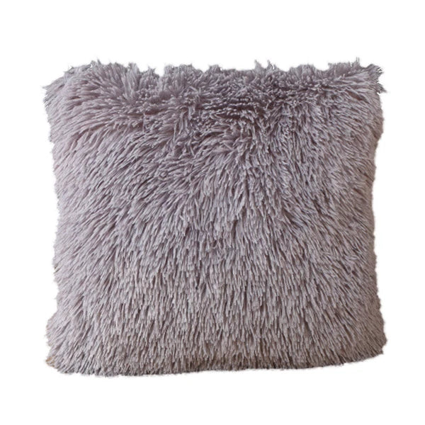 Soft Velvet Solid Cushion Cover Home Office Bed Sofa Car Throw Pillow Case 17’’