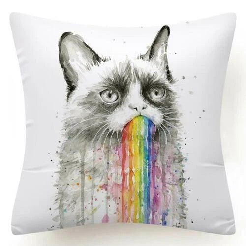 Cushion Cover Abstract Decorative Double-Sided Sofa Bed Throw PILLOW CASE 18x18"