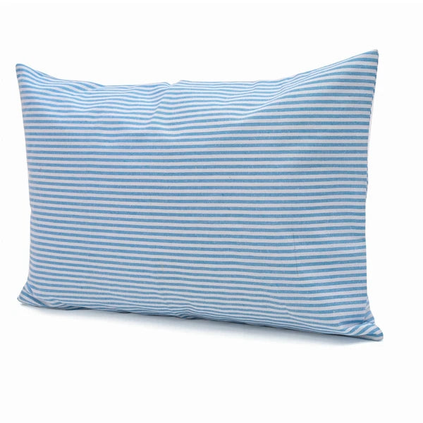 Cotton Pillow Case Cover Home Sofa Bad Decor Striped Throw Cushion Cover-18x28