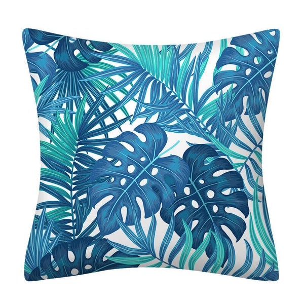 PILLOW COVER Landscape Leopard Decorative Sofa Bed Cushion Case 2-Sided 18x18"