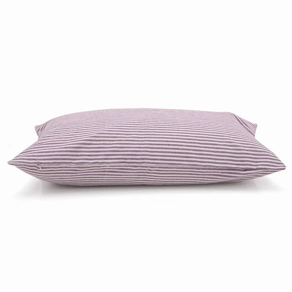 Cotton Pillow Case Cover Home Sofa Bad Decor Striped Throw Cushion Cover-18x28