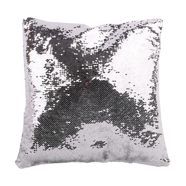 50Pcs Sublimation Blank Reversible Sequin Pillow Case Throw Cushion Cover 16x16"
