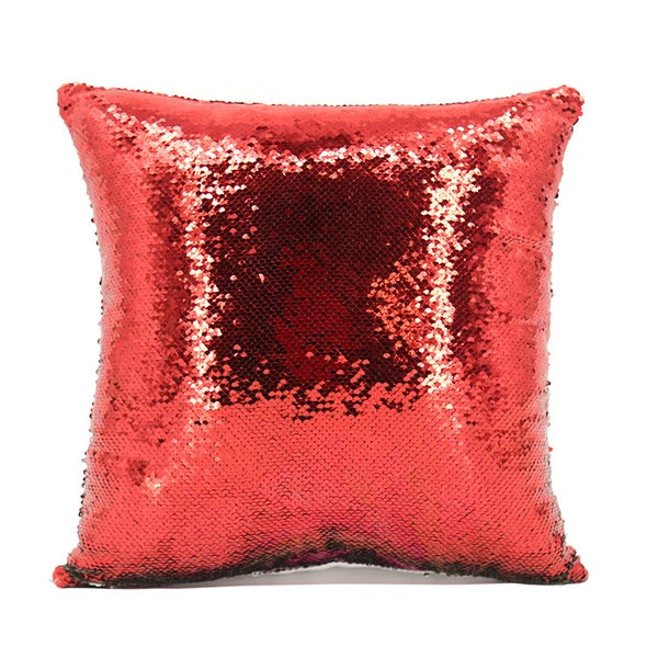 50Pcs Sublimation Blank Reversible Sequin Pillow Case Throw Cushion Cover 16x16"