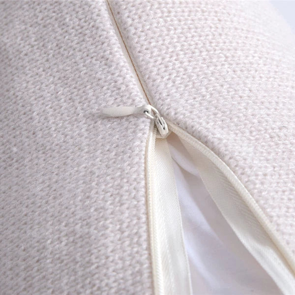 Sofa Bed Knitted Pillowcase Square Tassel Throw Waist Cushion Covers Chair Decor