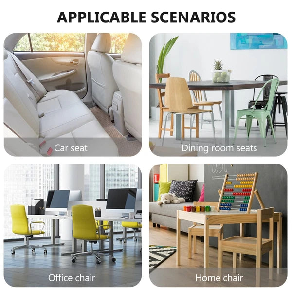 2 Pcs Waterproof Throw Pillowcase Protectors Cushions Cover Sofa Car