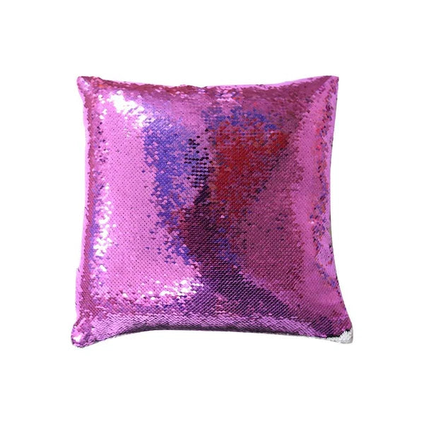 50Pcs Sublimation Blank Reversible Sequin Pillow Case Throw Cushion Cover 16x16"