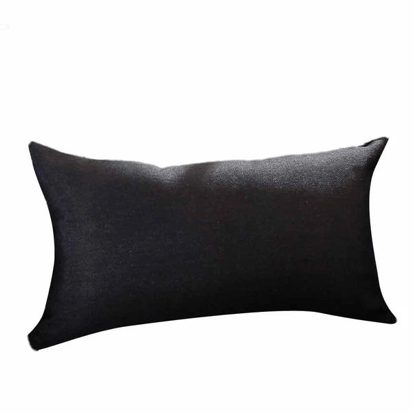 Rectangle Cushion Cover Silk Throw Pillow Case Sofa Car Bed Pillowcase  House