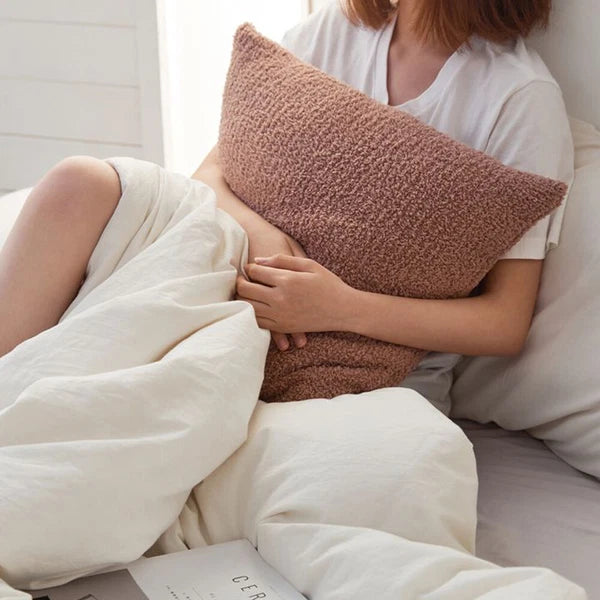 Square Knitted Tassel Pillowcase Sofa Bed Waist Throw Back Cushion Covers Chair