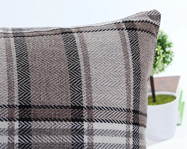 Classic Linen Cotton Cushion Cover Throw Pillow Case Sofa Home Decor Bed