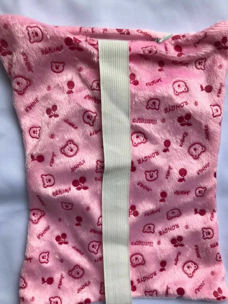 20Pcs Sublimation Blank Pillow Case Cartoon Neck Waist Cushion Cover Sofa Decor