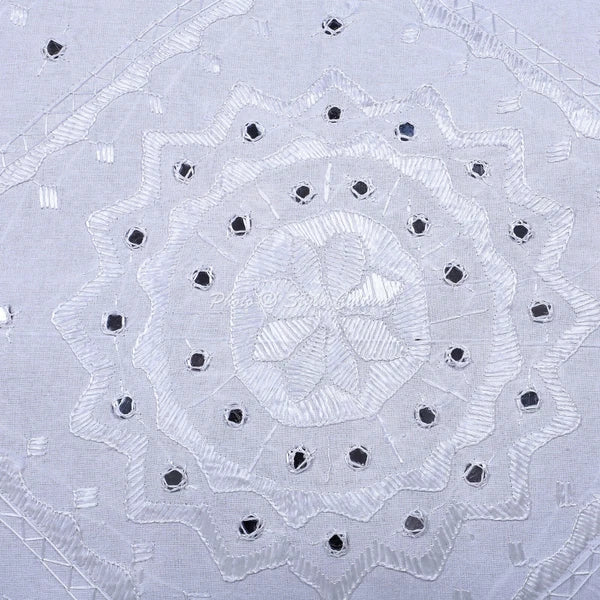 Decorative Home Decor 60 x 60 cm Boho Cushion Cover Embroidered Sofa Pillow Case