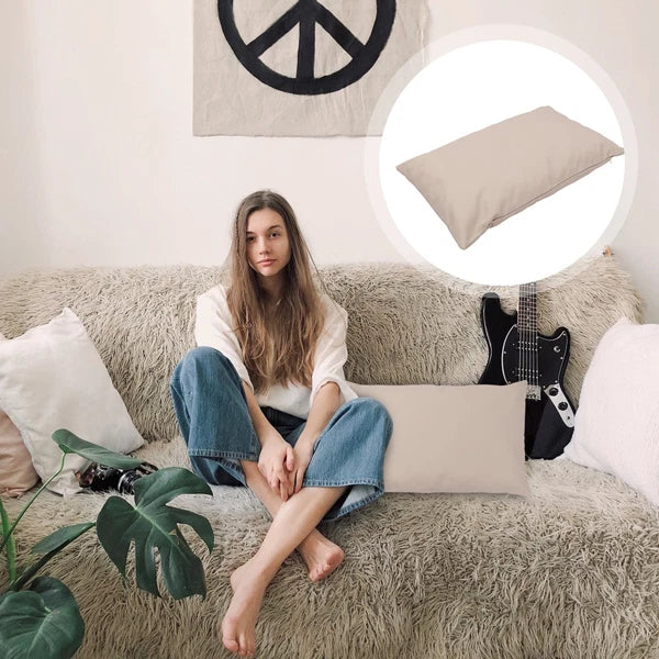 2 Pcs Waterproof Throw Pillowcase Car Cushion Cover Couch Protection