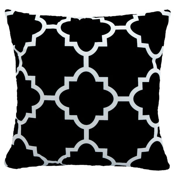 24x24" Navy Blue Black Accent Decorative Throw PILLOW COVER Sofa Cushion Case