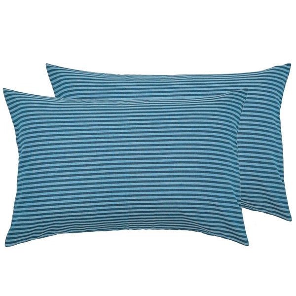 Cotton Cushion Covers Striped Throw Pillow Cover Case Sofa Bad Home Decor-18x28